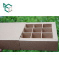 Experienced manufacture FSC grade brown kraft paper cheap drawer box for chocolate